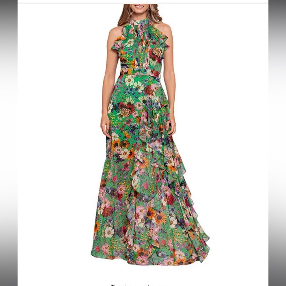 Formal floral dress